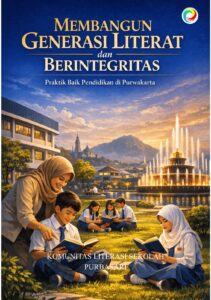 Cover Buku Membangun Generasi Literat dan Berintegritas